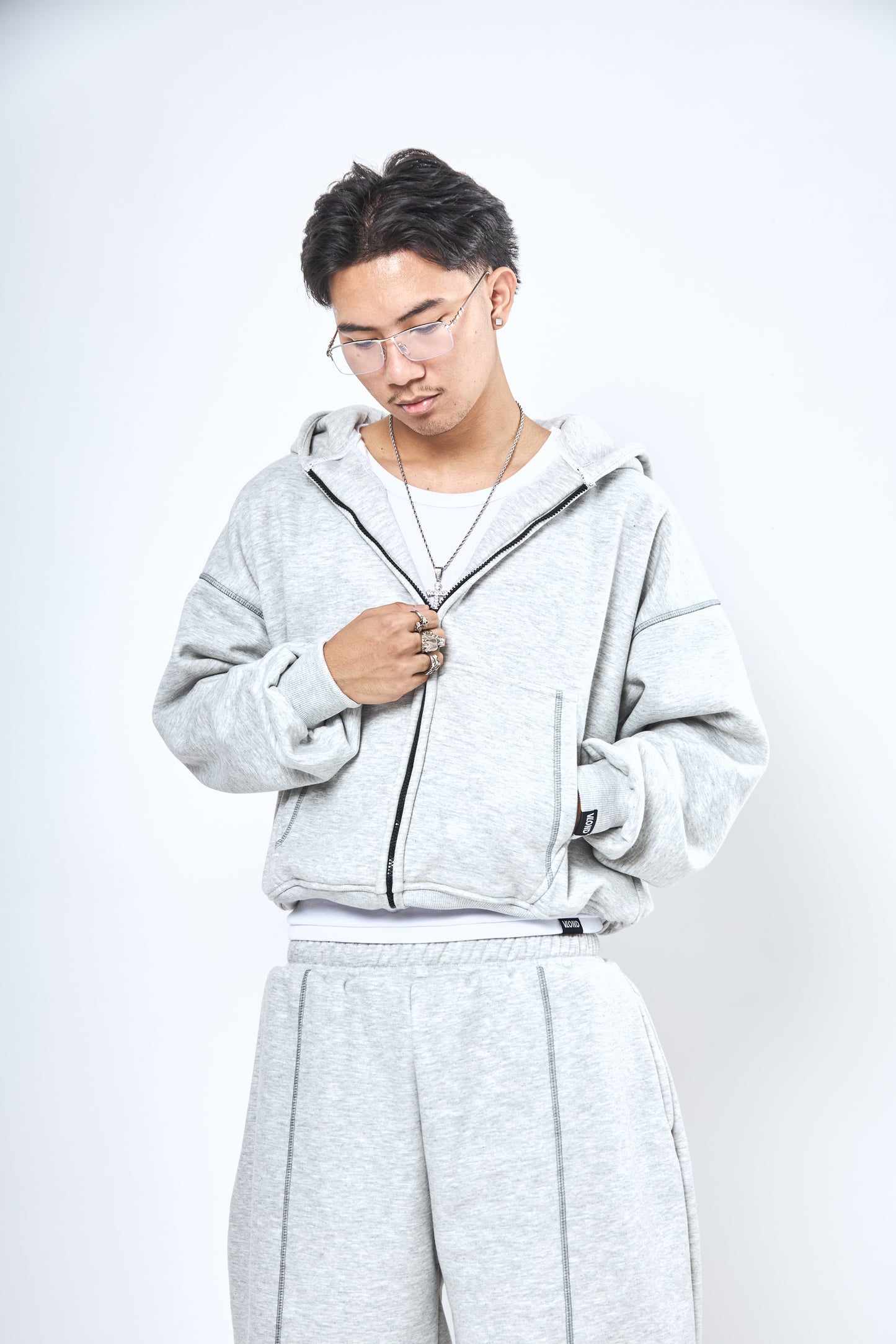Full Zip - Gray