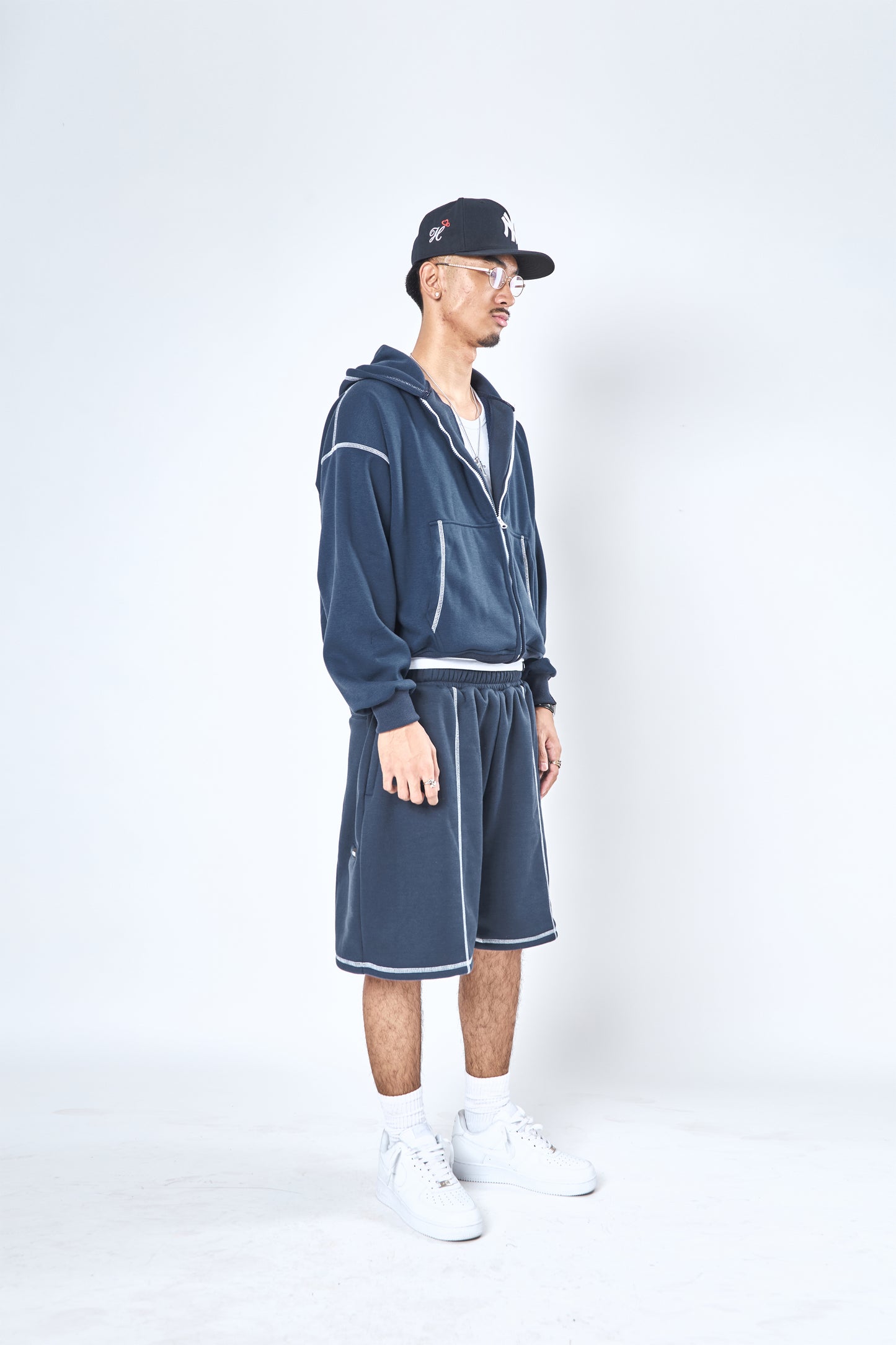 Full Zip - Navy Blue