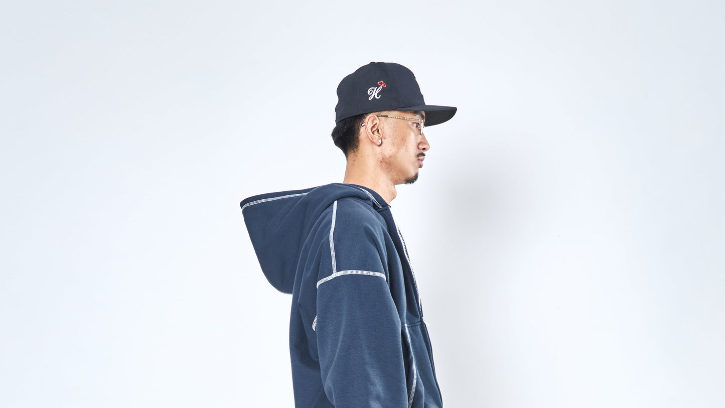 Full Zip - Navy Blue