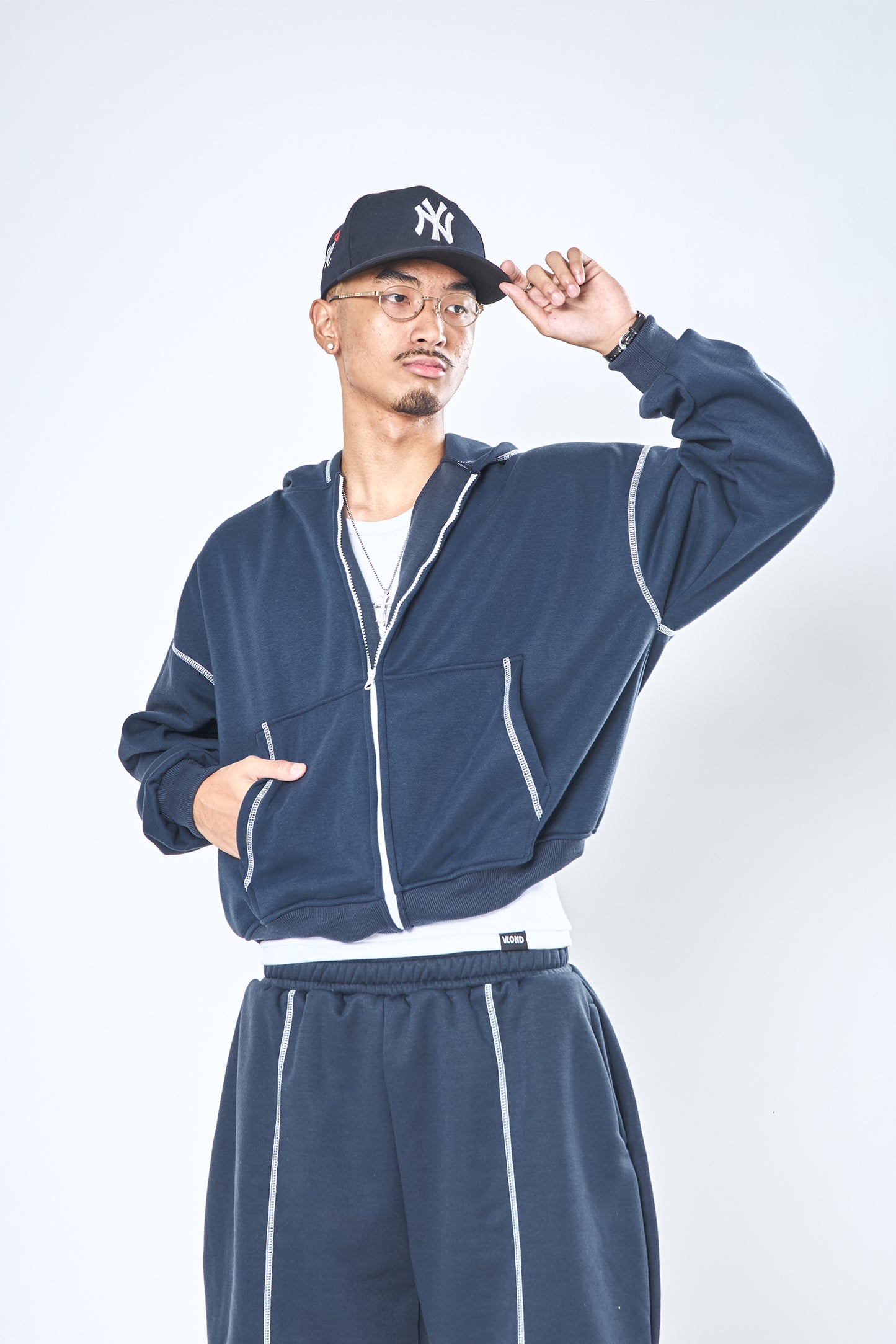 Full Zip - Navy Blue