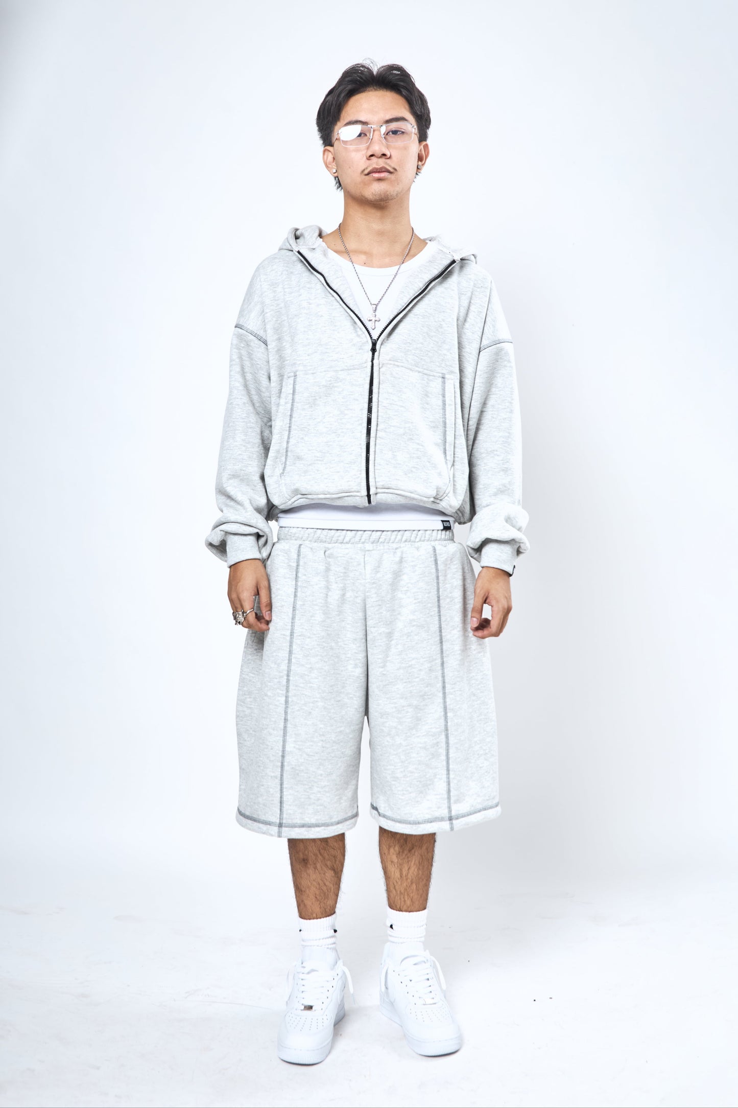 Full Zip - Gray