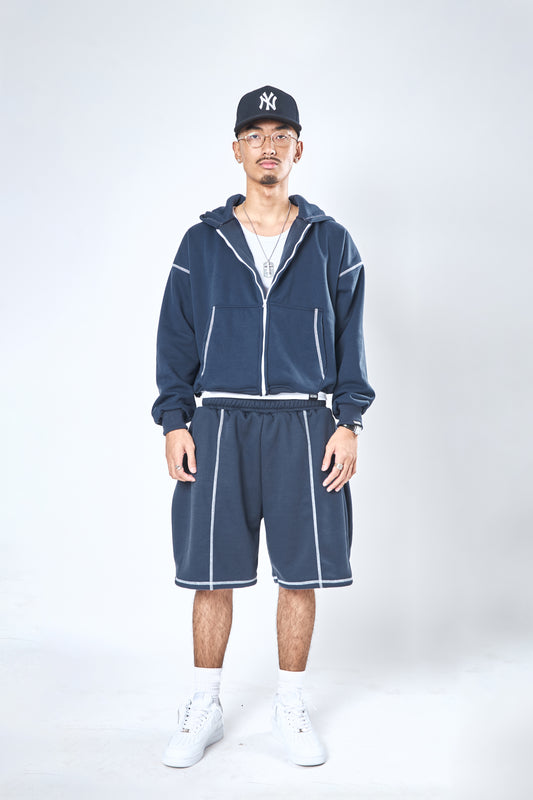 Full Zip - Navy Blue